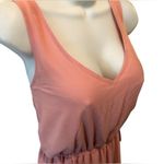 Show Me Your Mumu Kendall Bridesmaid Dress Size M Rosebud Chiffon W/Ring Wedding Photo 3