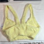 For Love & Lemons NWT  medium Devon faux mohair crop top Photo 3