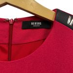 Versace Versus  Logo Stripe Sequin Detail Short Sleeve Mini Dress Size 44 (US 8) Photo 2