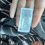 Xhilaration Black & Brown Stripe Wide Leg Pants Trousers w/ Tie Belt Size XS Photo 7