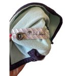 Fat Face Women’s Sz 8 Medium Aqua 1/4 Button Pullover Sweater W/pockets #C1 Photo 2