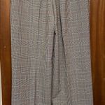 ZARA Women Glenn Plaid Turned Up Large Cuff Dress Pants NWOT -L Photo 8