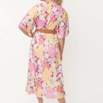 Unique Vintage x SMILEY Purple Smiley Floral PLUS Wrap Dress NWT | 2XL | Photo 3