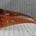 New Divine Eyewear Vixen Orange Fade/Amber Gradient Sunglasses NWT Women's Photo 2