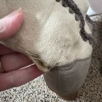 American Eagle Vintage Y2K Crochet Moccasin Wedge Boots Size 6.5 Photo 4