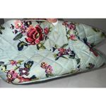 Vera Bradley  Water Bouquet Preppy Quilted Signature Cotton Lunch Bunch Box Bag Photo 2