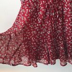 Trixxi Red Animal Print Romper Photo 5