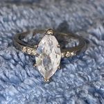 💍Junxin 5.80/ct Lab Diamond White Sapphire Wedding Ring 10kt White Gold Jewelry Silver Photo 7