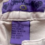 Vintage Gypsy Jeans 90’s cargo skirt NWOT Tan Size 14 Photo 7