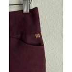 Ivanka Trump  Maroon Tapered Leg Dress Pants Women's Size 6 Stretch Casual Office Photo 4