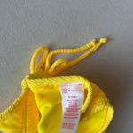 Yellow and white daisy bikini swim top Photo 4