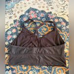 Aerie 246  Offline Real Me Strappy Back Expresso Kiss Sports Bra xl Photo 3