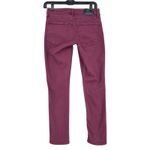 Lucky Brand Lolita Skinny Ankle Jeans Size 2/26 Burgundy Wash Denim Casual Photo 1