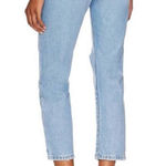 Levi's Levi’s Premium 501 Original Crop Jeans Ojai Ring Wash Distressed Size 30 Photo 0