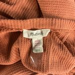 Madewell  Burnt Orange Long Sleeve Henley Photo 3