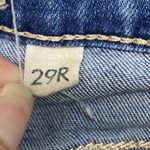 Buckle BKE Jeans Womens Size 29x31.5 Blue Denim Stella Straight Casual distressed Photo 8