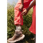 Free People FP Movement Fly By Night Cropped Wide Leg Pant Neon Coral Sz Large Photo 5