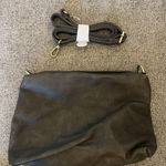 Joy Susan Dark Gray Leather Hobo Bag Photo 4