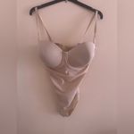 Source Unknown Womens Body Briefer 40D Firm Control Strapless Nude Shapewear FL1256 Photo 15