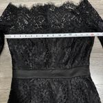 Black Lace Off Shoulder Mermaid Gown Long Sleeve Wedding Whimsigoth Prom Dress M Size M Photo 9