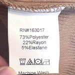 Princess Polly NWT Caleb Mini Dress In Brown Size 6 New Slim Fit Ribbed Lace Up Photo 4