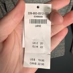 Hollister Juniors Long Sleeve Slim Fit Lace Up Grey Shirt Size L Large Photo 6