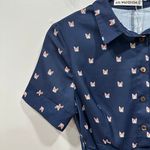 Sm Wardrobe cat print button down dress  Size Small Photo 2