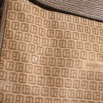 Vintage Tacchini Italian Leather Large Clutch Brown Photo 11