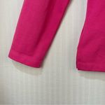 Sunday Brunch Vintage Shirt Cardigan Set Small Pink Flamingos Beaded Embroidered White Photo 4