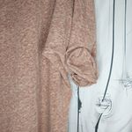 Free People  Beach Heathered Dusty Pink Asymmeteical Loose Fit Cover-Up Photo 7