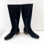 J. Jill Suede Leather Pull On Block Heel Square Toe Mid Photo 2