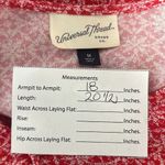 Universal Threads Universal Thread Faux Wrap Blouse Top Womens Medium Red White Photo 4