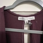 Young Fabulous and Broke Long Sleeve Asymmetrical Drape V neck Dress Small NWT Photo 6