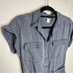 Nicole Miller Nicole Miller NY | Small Gray Jumpsuit with Tie Waist Charcoal Photo 1