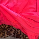 SKIMS  Vibrant Coral Colored Thin Bike Shorts Photo 3