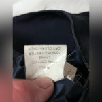 Anthropologie‎ by Hazel Pleated Tie Pockets Navy Skirt Size Medium Schoolgirl Blue Photo 6