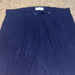 Babaton Aritzia Dexter Tuxedo Jogger Pant Navy Blue Large Photo 4