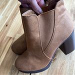 American Eagle Faux Suede Tan Ankle Boots | Size 7 Photo 2