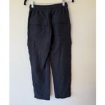 Aritzia TNA Sweatfleece Cozy Fleece Mega Fit Cargo Pants Black Women's Size 2XS Photo 4