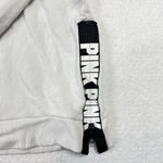 Victoria's Secret Victoria’s Secret PINK White & Black Block Logo Sweatshirt Size Large Y2K Photo 4