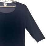 Willi Smith Whimsigoth Velvet Top Large Goth Witchy Black Velvet Photo 4