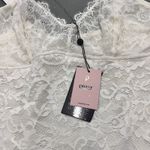 Pinsy Women's 1X Shaping Lace Shapesuit Ivory Full Body Shapewear Bodysuit Black Size XL Photo 2