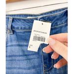 NEW Women's Denim Embroidered A Line Skirt size 6 Boho Stretch 18.5" Photo 4