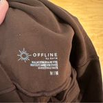 Aerie  Real Me Xtra High Waisted Brown Bootcut Leggings Photo 3