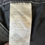 Zadig & Voltaire  Eva Gris Washed Black Mid Rise Skinny Jeans Skulls Grunge 27x32 Photo 3