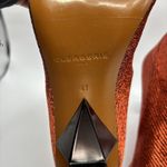 Clergerie "Jany" Stretch Metal Lurex Mesh Mirrored Heel Ankle Boot Sz 10.5 New Photo 7