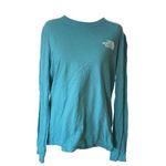 The North Face Women's  Long Sleeve T-Shirt Size M Teal Photo 1