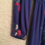 Old Navy  Floral Dress Long Sleeve Blue Purple Photo 1