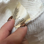 Anthropologie Smocked Embroidered Puff Sleeve Square Neck Top Womens SIZE SMALL Photo 5