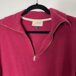 Universal Threads Red Quarter Zip Top Photo 5
